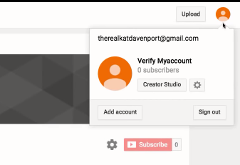 How to verify Youtube account 