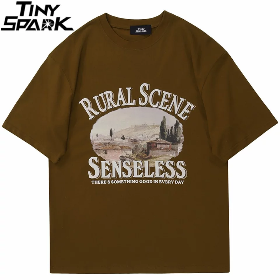 rural scene tshirt