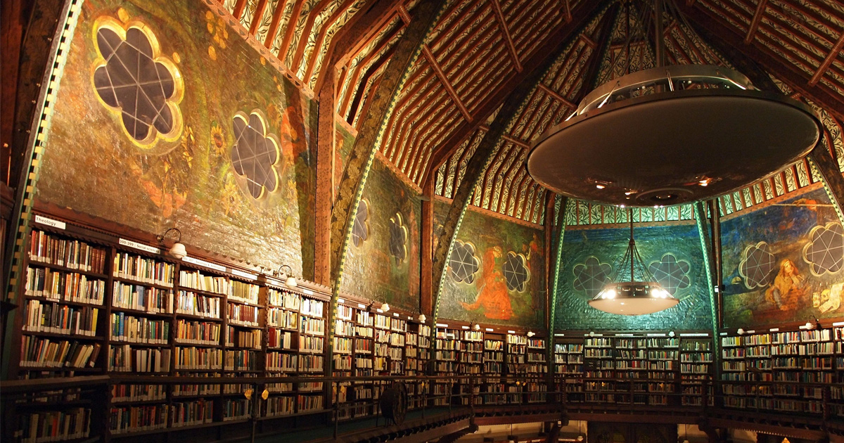 Thư viện tuyệt đẹp của đại học Oxford