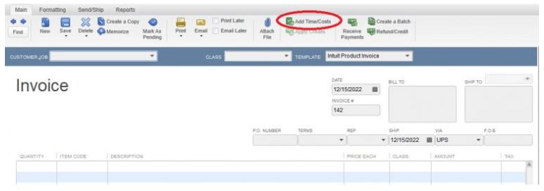 How to Create an Invoice in Quickbooks