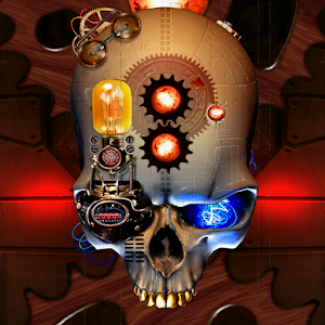 Steampunk Skull Live Wallpaper apk Download