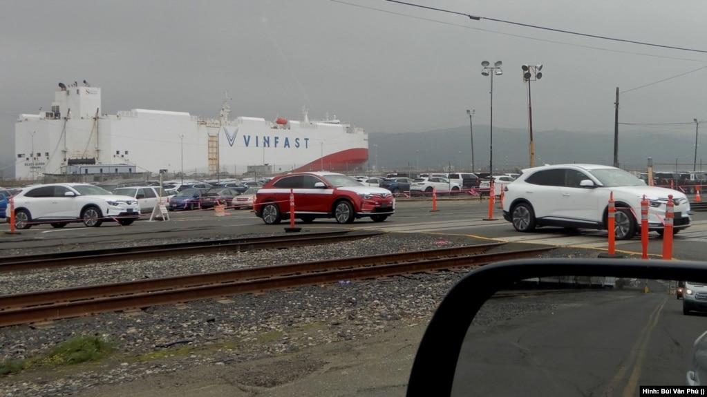 VinFast vận chuyển xe hơi tới Mỹ qua đường biển trong khi chờ xây nhà máy ở North Carolina.