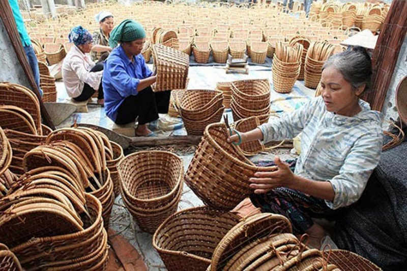 Knitting handicraft products