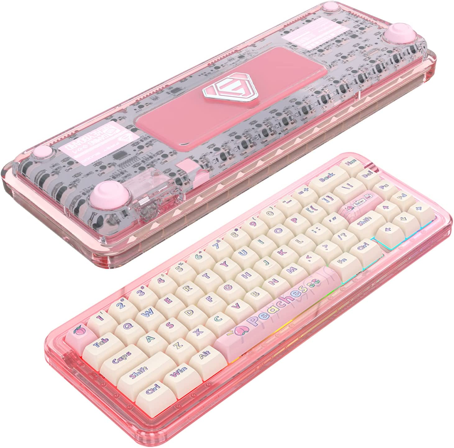 By customizing your gaming keyboard and case you will be creating a truly unique keyboard.