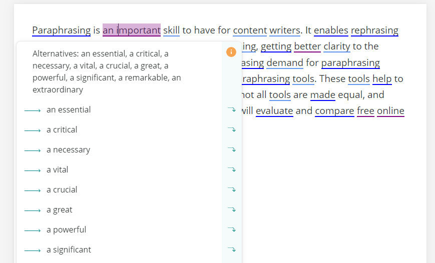 best paraphrasing tool online free quora