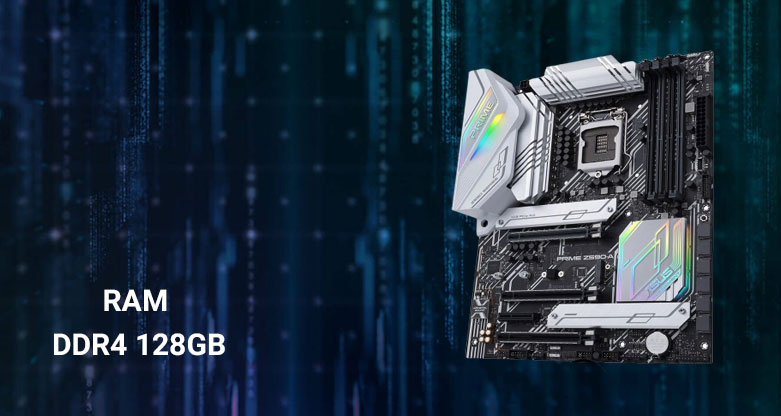 Bo mạch chính/ Mainboard ASUS PRIME Z590-A | Ram DDR4 