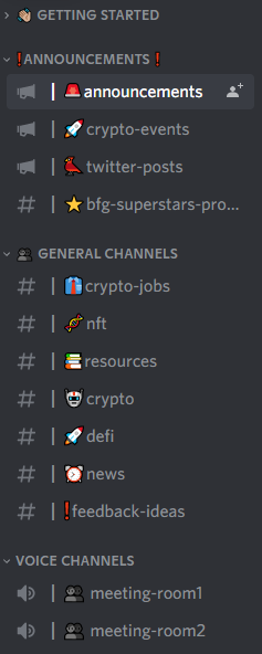 discord structure