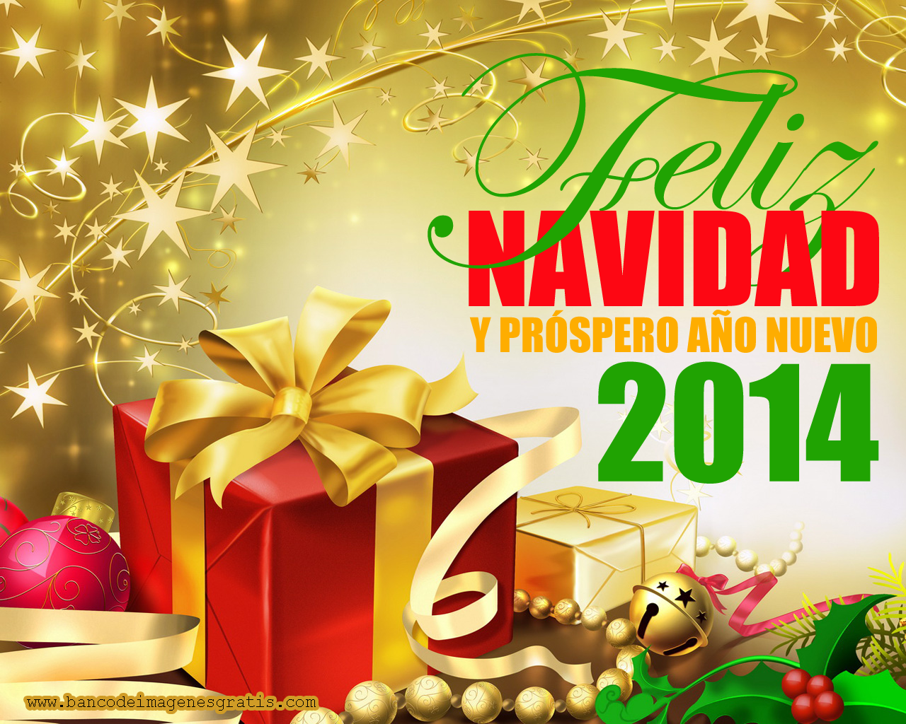 Próspero año nuevo 2014