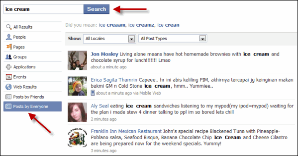 Using Facebook for social media keyword research