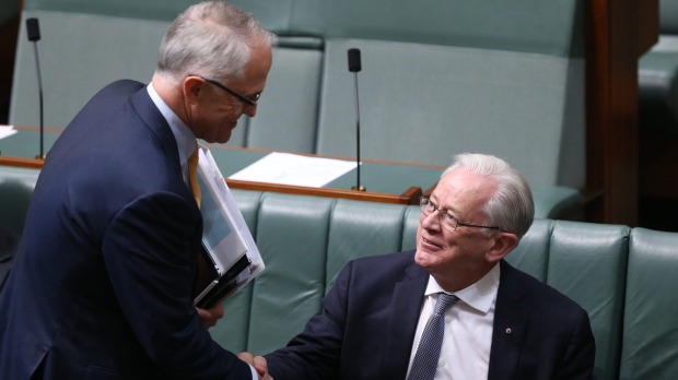 Prime Minister Malcolm Turnbull and Trade Minister Andrew Robb.