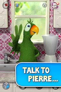 Download Talking Pierre the Parrot Free apk