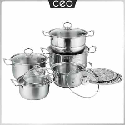 Good Stainless Steel Pans CEO 1 Set 5 Panci Stainless Steel