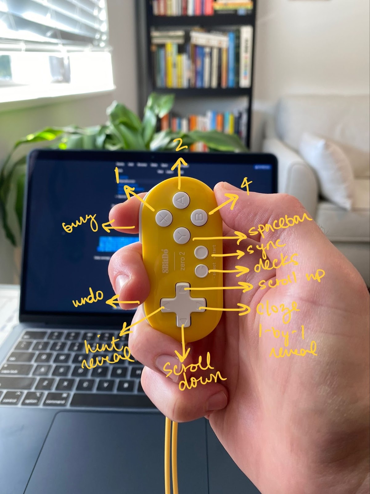 How to Set Up The 8BitDo Controller for Anki in Medical School (MacOS)