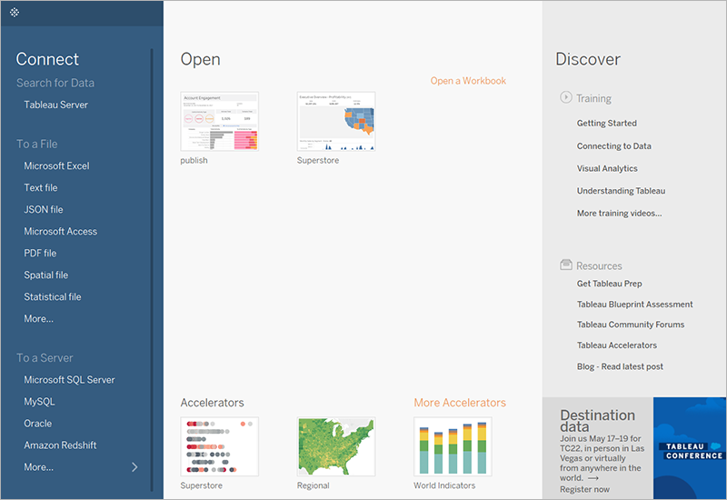 Tableau Google Analytics
