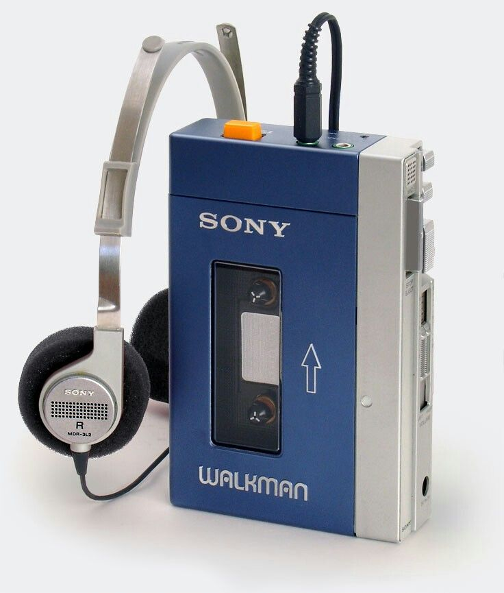 Walkman da Sony  — tecnologia do ano de nascimento 1979
