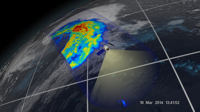 Primeras imágenes del satélite GPM Core especializado en estimar precipitaciones
