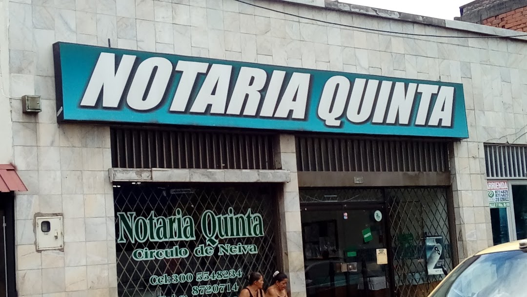 Notaria 5 Quinta