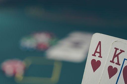 Póker, Tarjetas, As, Rey, Casino, Juego