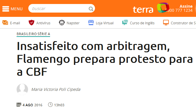 Porque o Flamengo reclama tanto da arbitragem?