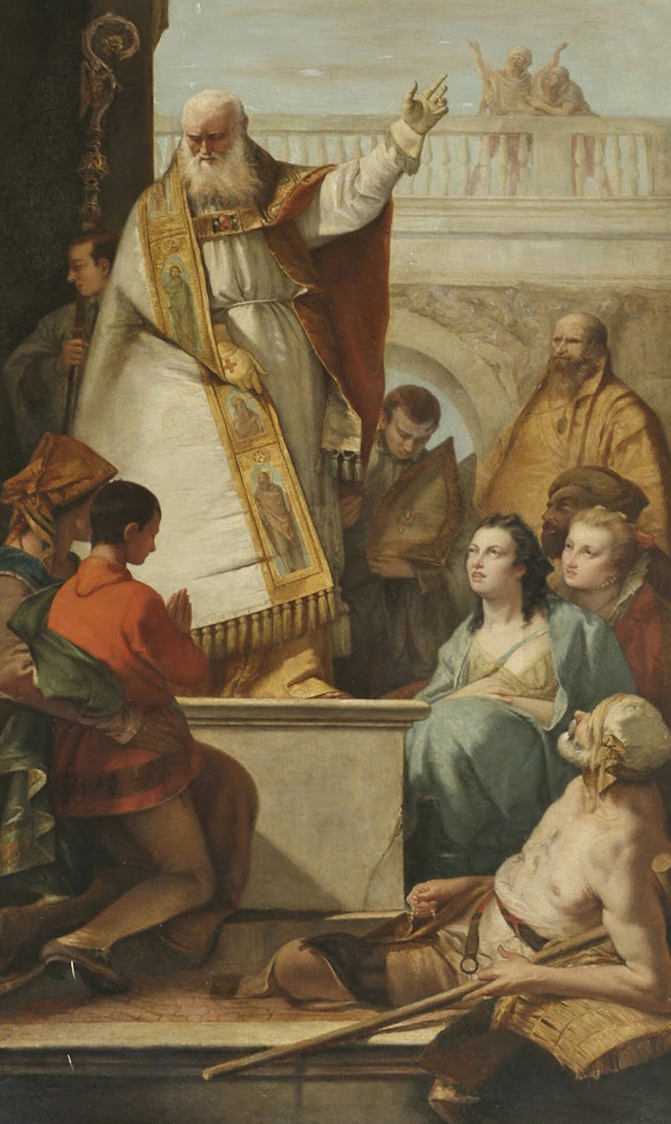17 marzo, san Patrizio d’Irlanda (Giovan Battista Tiepolo)