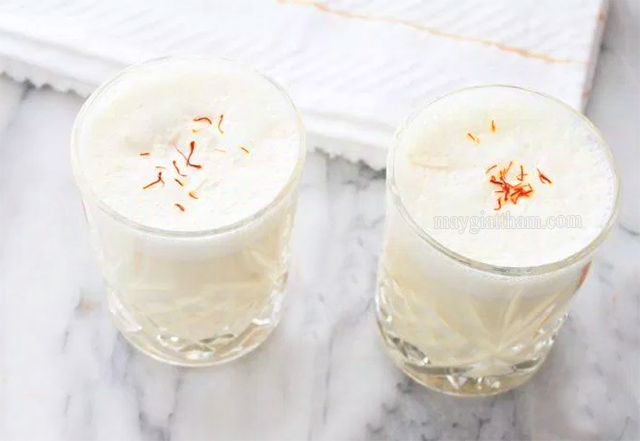 Cách pha saffron cùng sữa tươi không đường bổ dưỡng, đơn giản