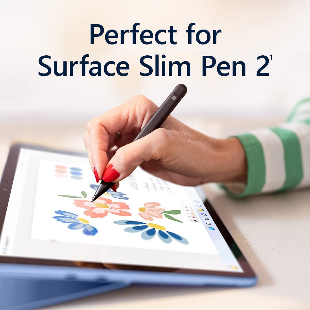 This image shows the surface slim pen 2 of the Microsoft Surface Pro 9.