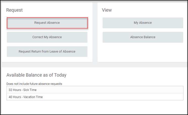 Absence Dashboard