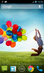 Galaxy S4 Live Wallpaper apk Review