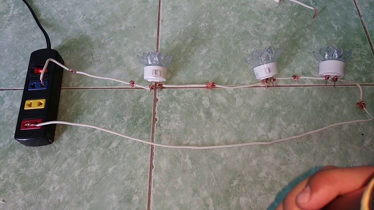 Đèn điện mắc nối tiếp