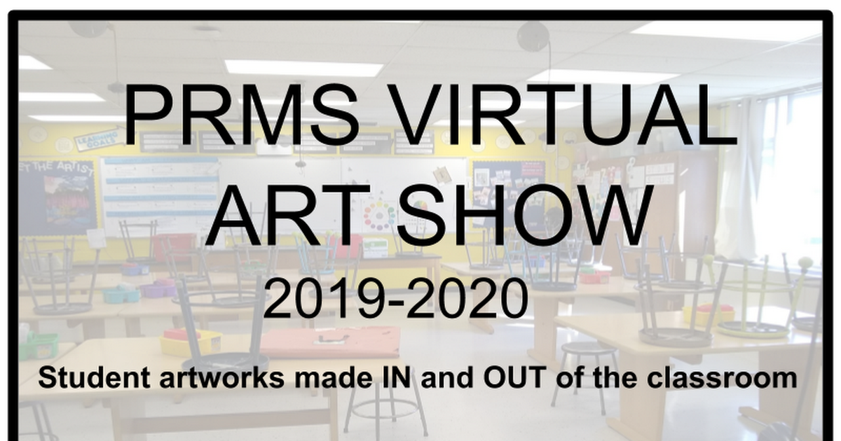 PRMS Virtual Art Show 
