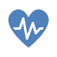 Heart with pulse