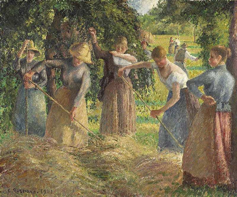 Hay Harvest at Eragny, 1901