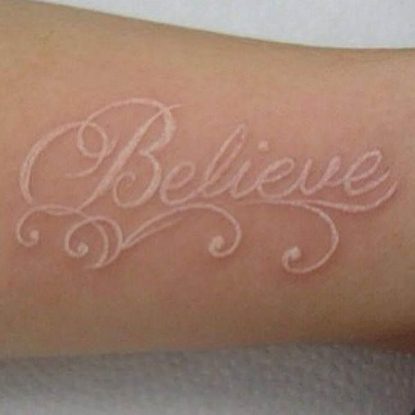 75 Striking White Ink Tattoos That Are Sure to Stand Out