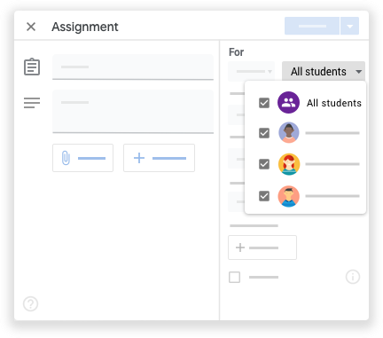 difference between assignment and quiz assignment in google classroom