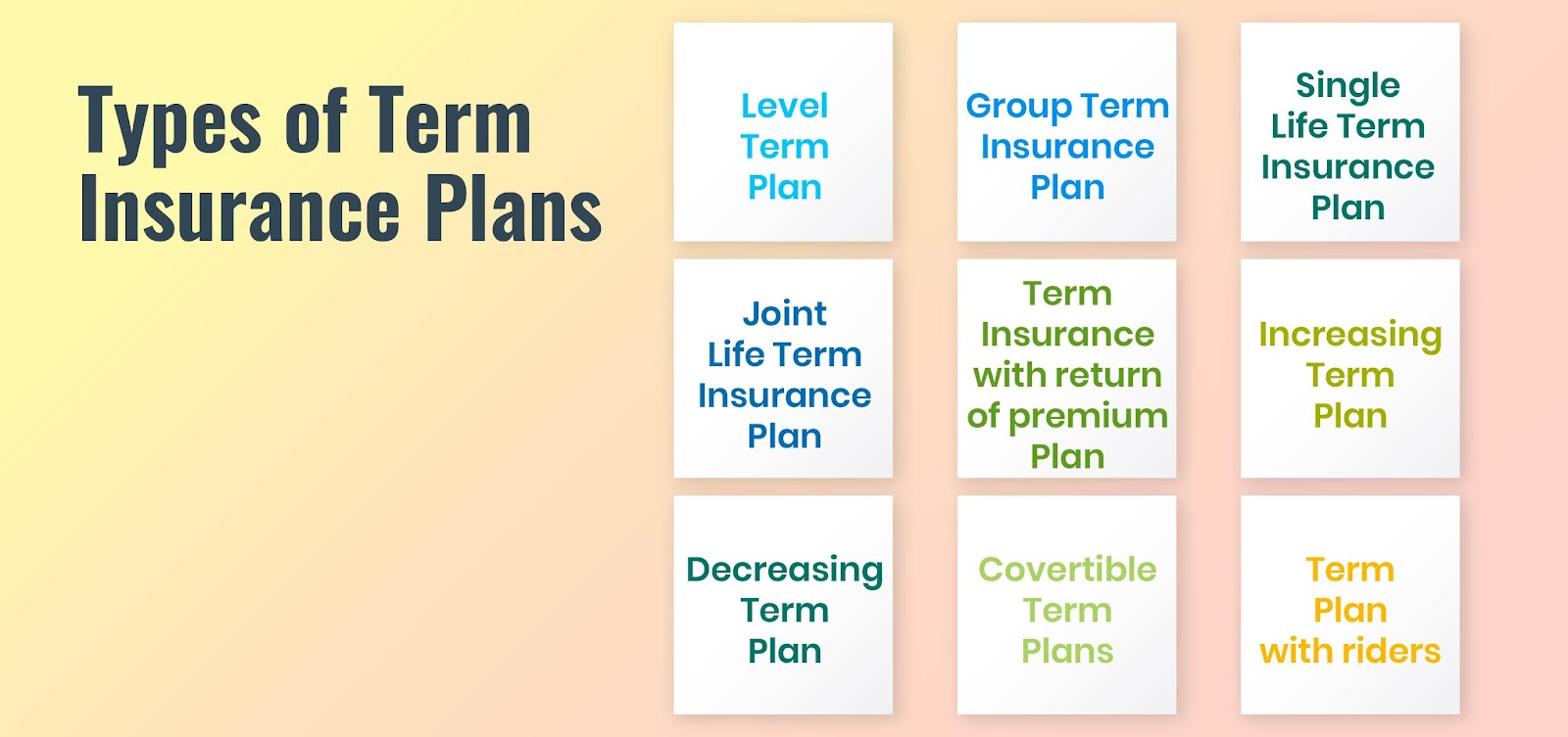 What is Term Insurance | Type of Term Insurance Plan