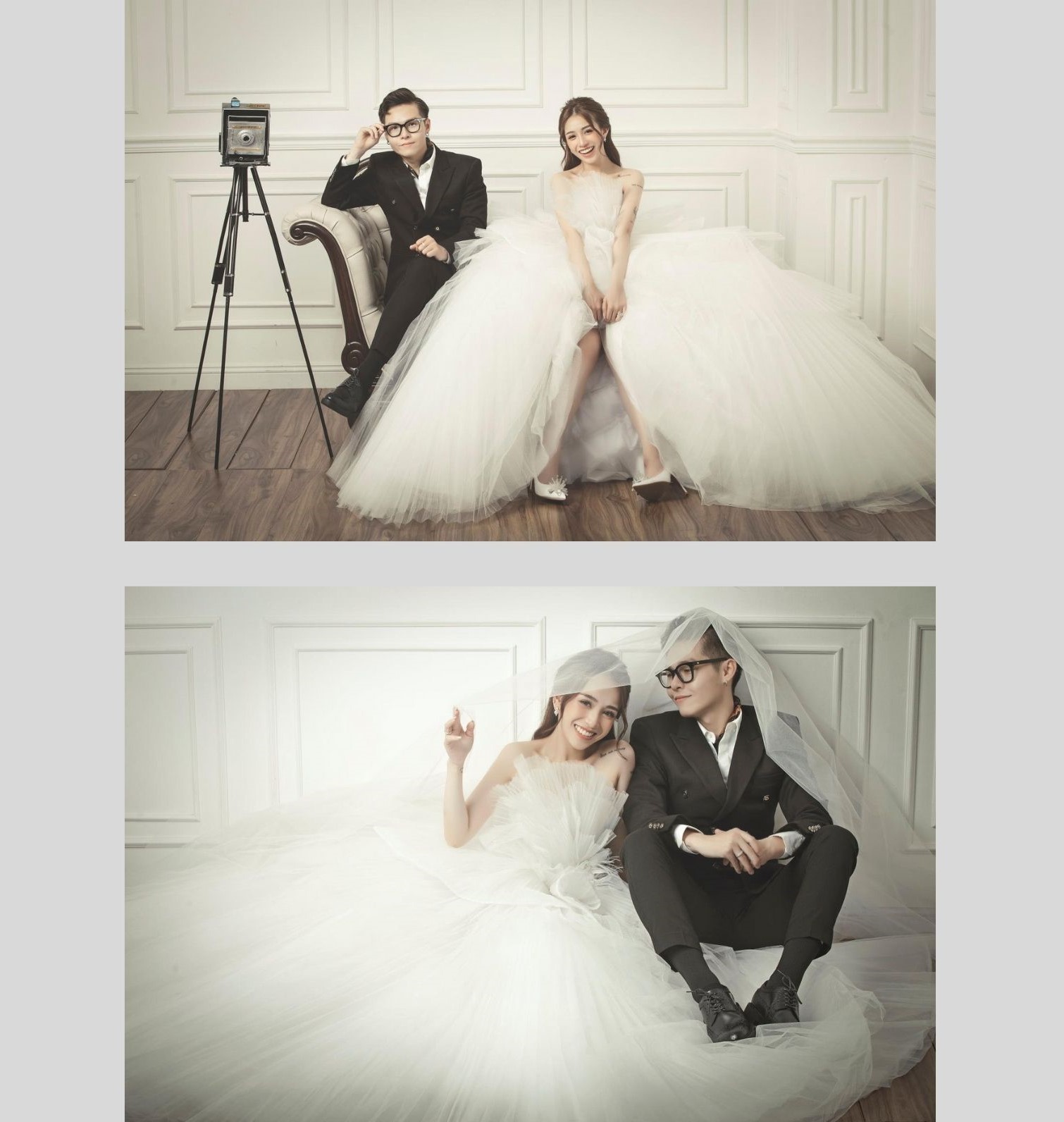 Nhìn loạt váy cưới của con gái Minh Nhựa trong bộ ảnh kỷ niệm 1 năm ngày cưới - ảnh 5