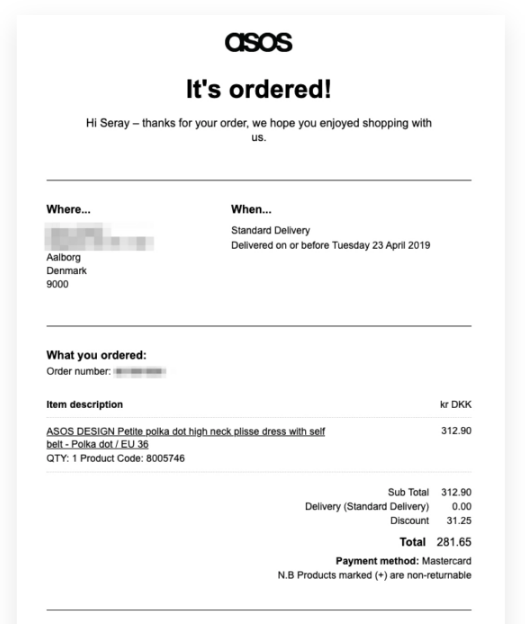 11+ Order Confirmation Email Templates