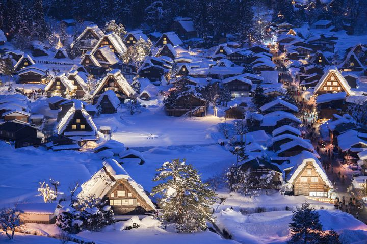  Di sản thế giới - Mùa đông tại làng Shirakawago