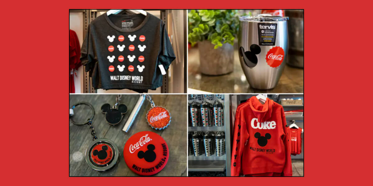 Brand collaborations: Example of Coca-Cola x Disneyland