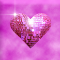 Pink Sparkle Hearts Live apk