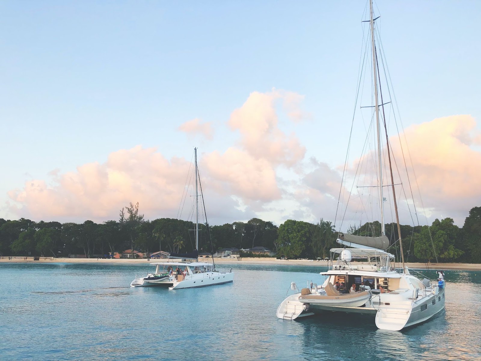 Renting a catamaran to live on