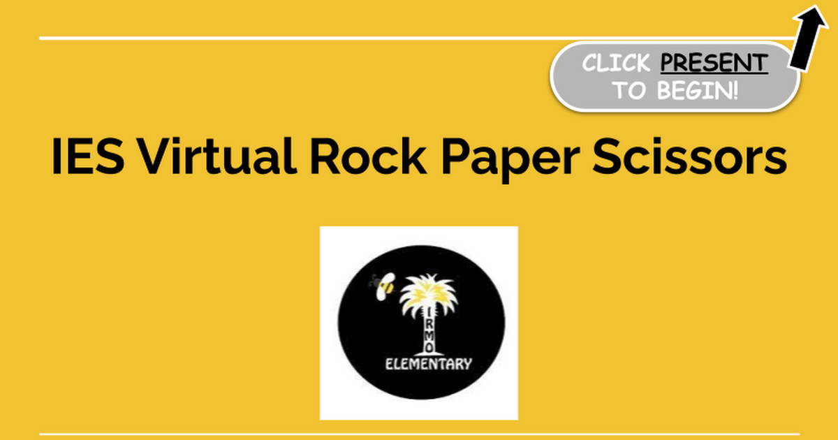 IES FIVE Virtual Rock Paper Scissors