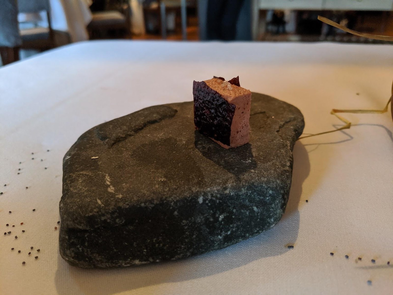 Blue Hill Stone Barns LIVER AND CHOCOLATE
