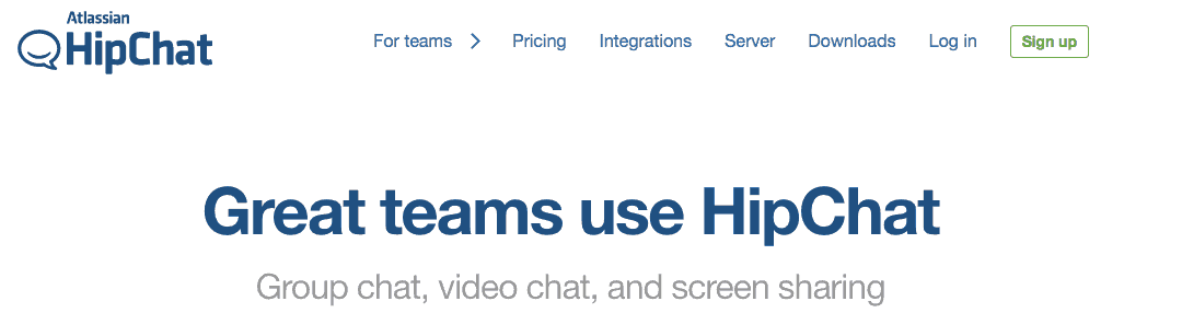 Atlassian Hipchat - Workplace chat - HR chat