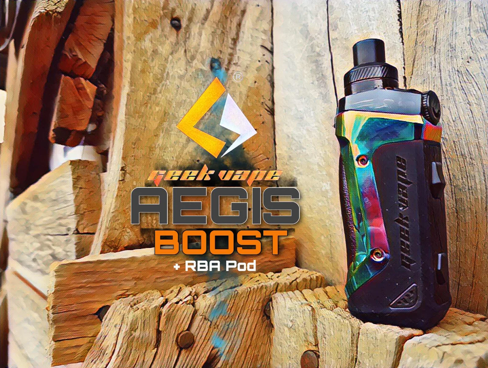 Geekvape Aegis Boost Kit with RBA pod