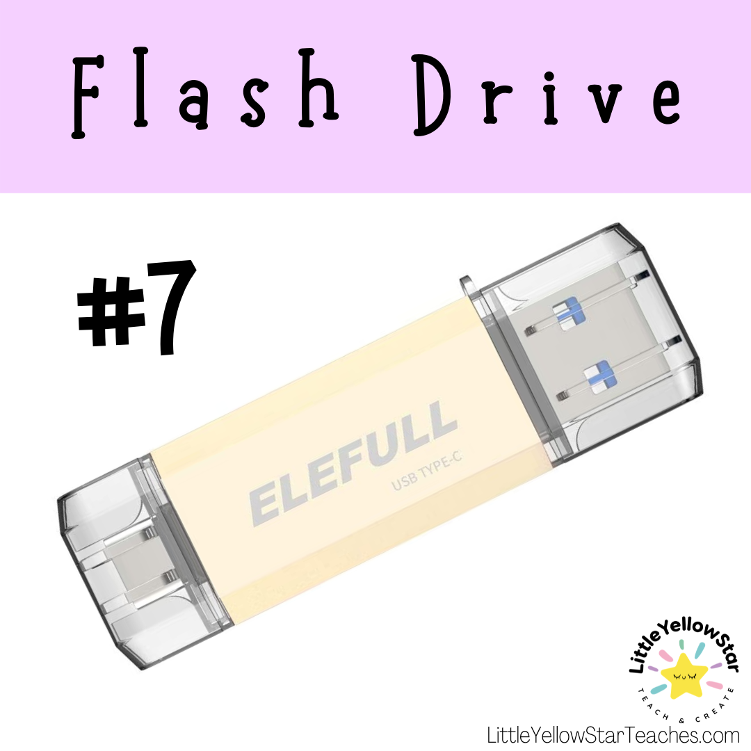 11 classroom essential first year teacher must haves that won't break the bank! Make sure you have these items before starting the school year! These are the essential item that will help you have a successful school year. Item #7 - Get a Flash Drive