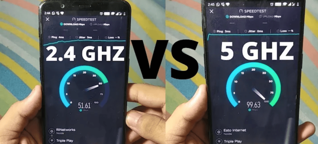 2.4Ghz vs 5.0Ghz wifi band