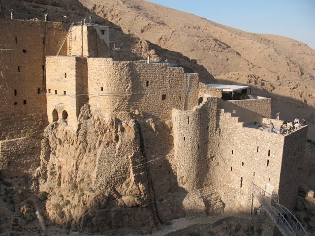 Hеделя с монахами монастыря Mar Musa (Сирия)