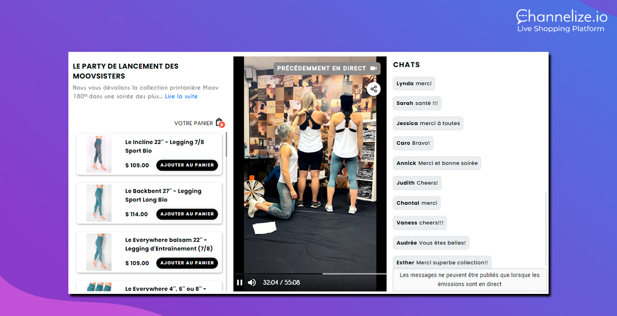 Channelize.io Live Video Shopping Platform success story
