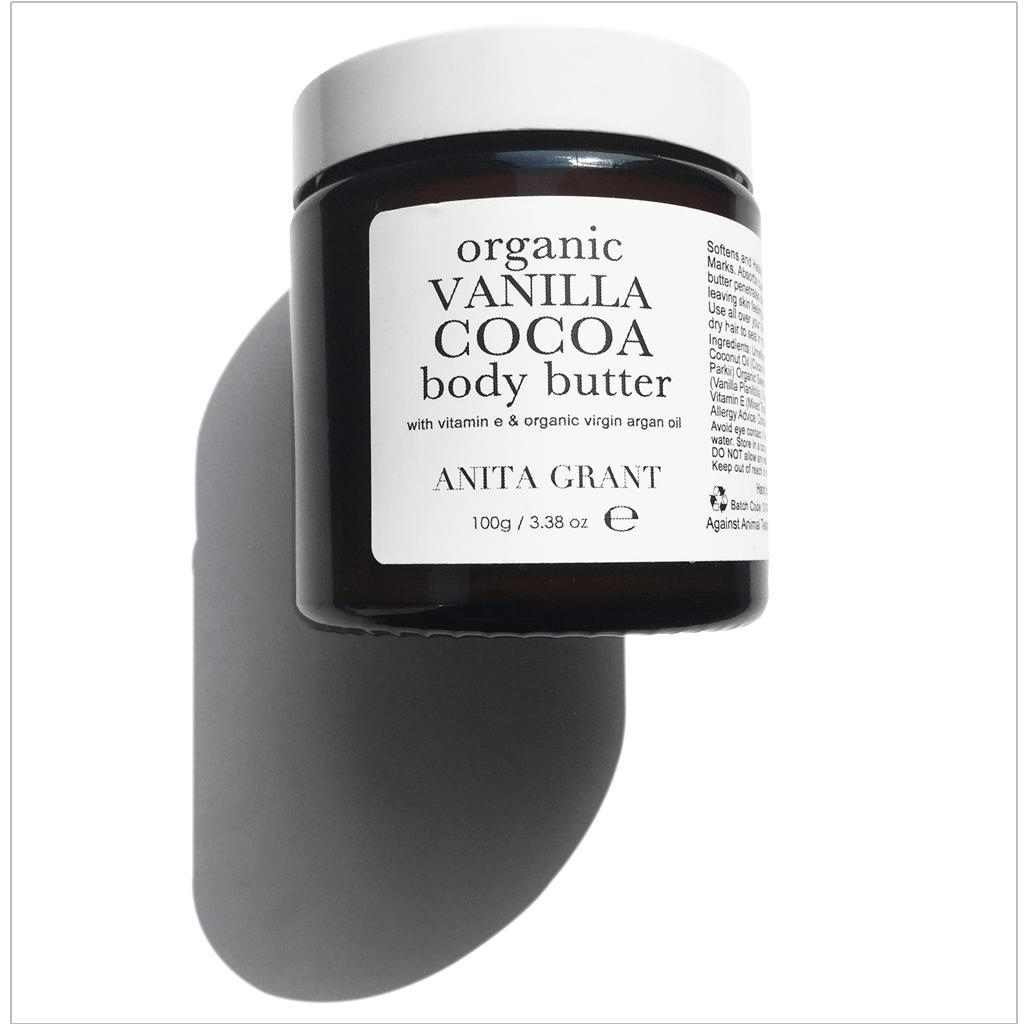 Anita Grant Organic cocoa butter- best skin care products for black women